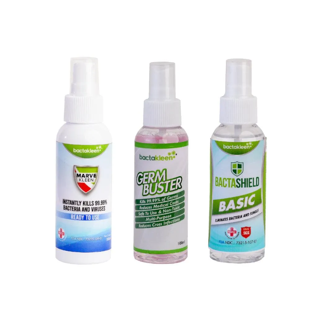 Bactakleen Germ Fighting Trio