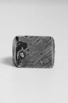 Cannibal Square Signet Ring