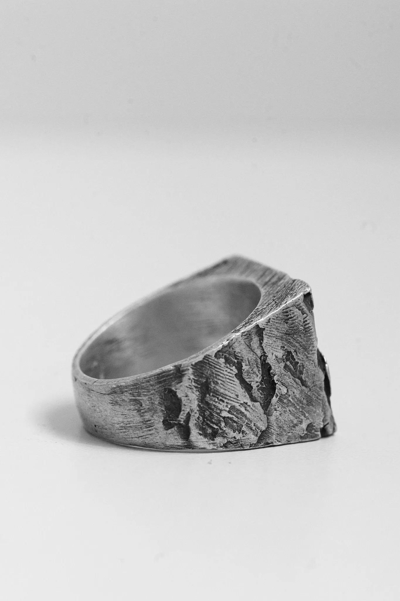 Cannibal Square Signet Ring