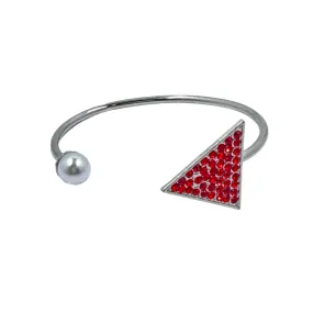 Delta Sigma Theta Triangle Bracelet