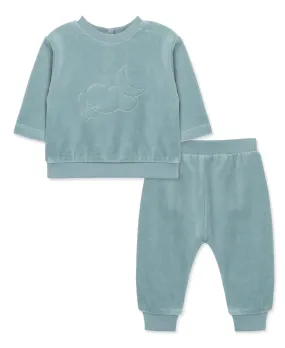 Focus Kids Celestial Velour Sweatshirt Set (3M-12M)