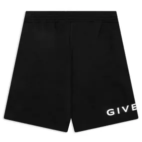 Reflective Bermuda Shorts - Black