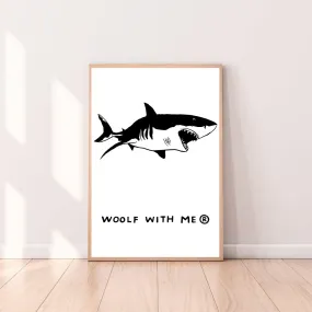 Wall Art Shark